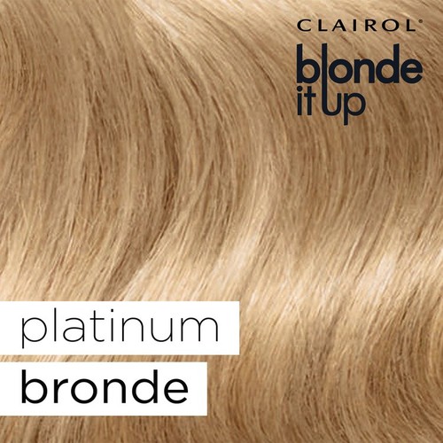 Clairol Blonde It Up Permanent Hair Dye Platinum Blonde thumbnail 3