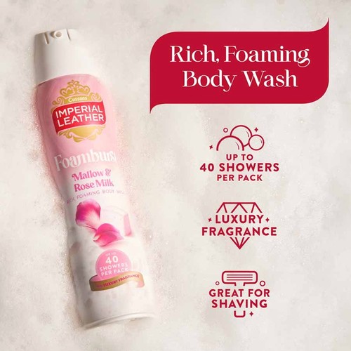 Imperial Leather Foamburst Body Wash Mallow & Cherry Blossom thumbnail 2