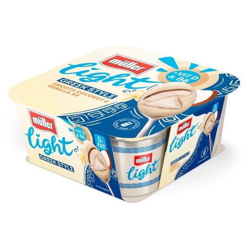 Muller Light Greek Style Coconut with Vanilla Yogurt thumbnail 2