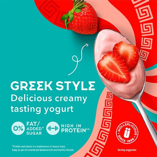 Muller Light Greek Style Strawberry Yogurt thumbnail 3