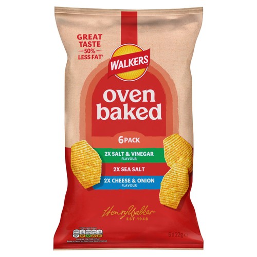 Walkers Baked Variety Multipack Snacks Crisps thumbnail 2