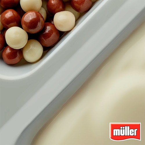 Muller Corner Vanilla Chocolate Balls, Banana Chocolate Yogurts 6 x 124g thumbnail 5