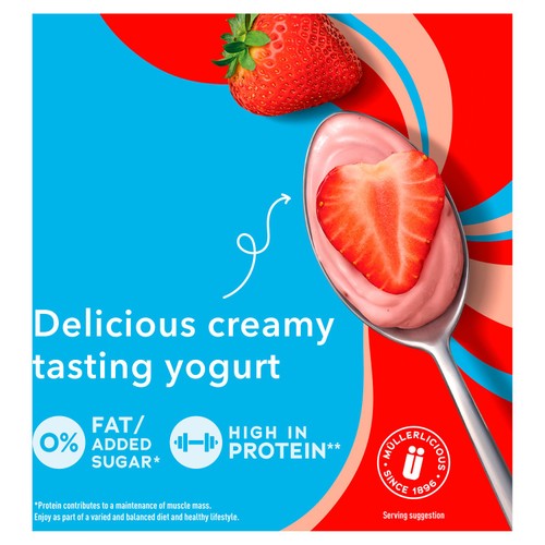 Muller Light Red Fruits Fat Free Yogurts thumbnail 2