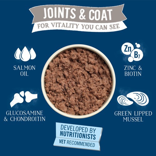Butcher's Grain Free Dog Food Trays In Salmon For Joints & Coat thumbnail 3