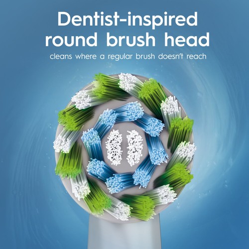 Oral-B Vitality Pro Lilac Mist Electric Rechargeable Toothbrush thumbnail 5