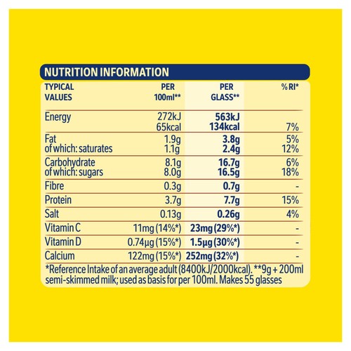 Nesquik Chocolate Flavoured Milkshake Powder 500g Tub thumbnail 3