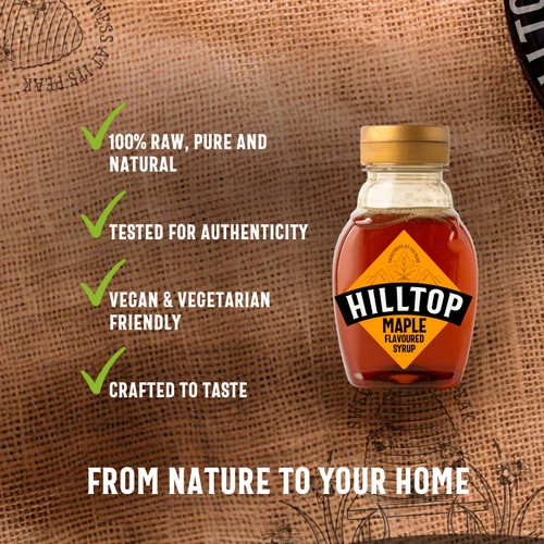 Hilltop Maple Flavoured Syrup   230g thumbnail 4