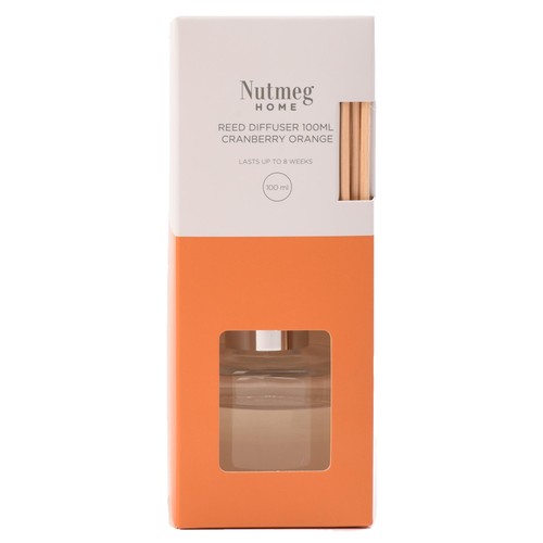 Nutmeg Home Cranberry Orange Reed Diffuser