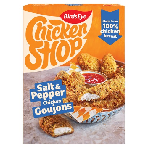 Birds Eye Chicken Shop Salt & Pepper Breaded Chicken Goujons 325g