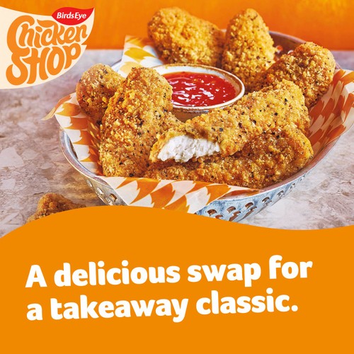 Birds Eye Chicken Shop Salt & Pepper Breaded Chicken Goujons 325g thumbnail 2