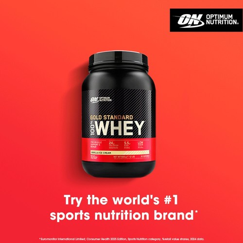 Optimum Nutrition Gold Standard 100% Whey Vanilla Ice Cream thumbnail 3