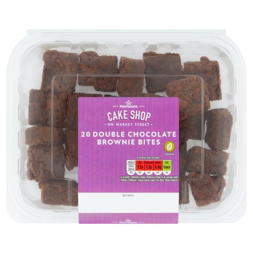 Market Street Double Chocolate Brownie Bites