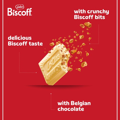 Lotus Biscoff White Chocolate With Biscoff Cream thumbnail 2