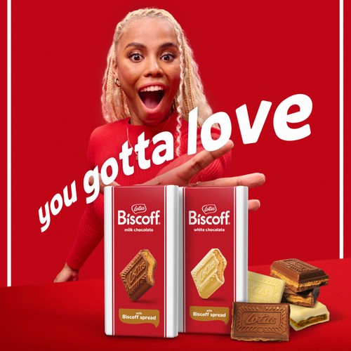 Lotus Biscoff White Chocolate With Biscoff Cream thumbnail 3