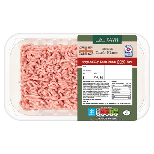 Morrisons British Lamb Mince 454g thumbnail 2