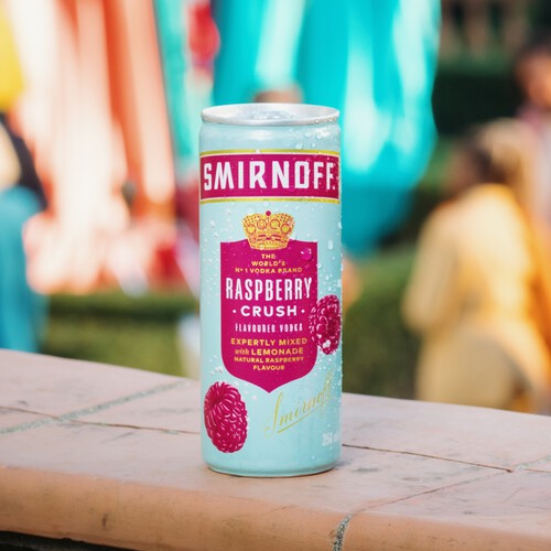 Smirnoff Raspberry Crush & Lemonade Cocktail Can   250ml thumbnail 4