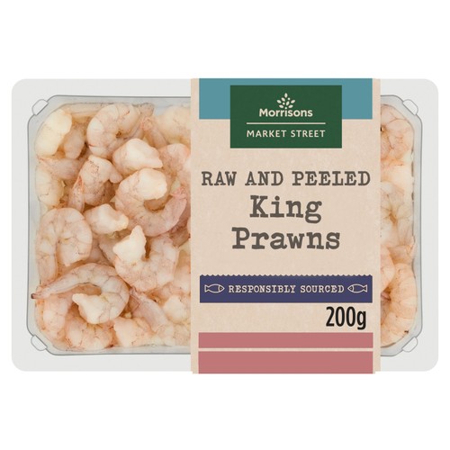 Morrisons Raw Peeled King Prawns
