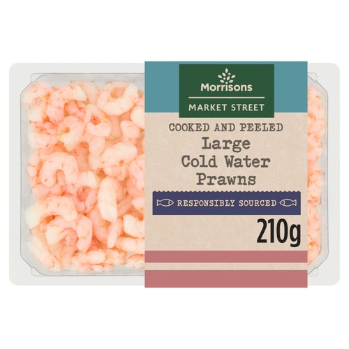 Morrisons Cooked Large Cold Water Prawns