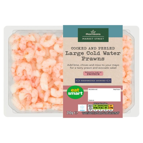 Morrisons Cooked Large Cold Water Prawns thumbnail 2