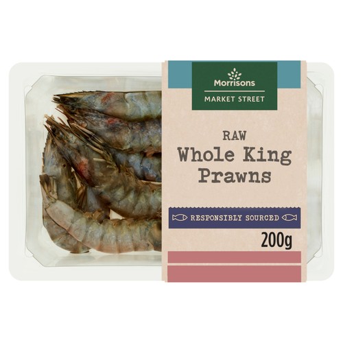 Morrisons Raw Whole King Prawns