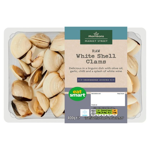 Morrisons Raw White Shell Clams thumbnail 2