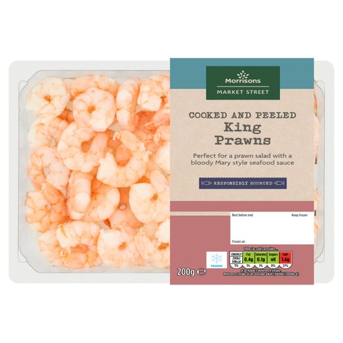 Morrisons Cooked Jumbo King Prawns  thumbnail 2