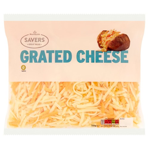 Morrisons Savers Grated Cheese 500g