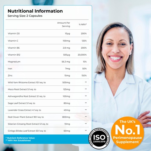 Health & Her Perimenopause Multi Nutrient Support thumbnail 3