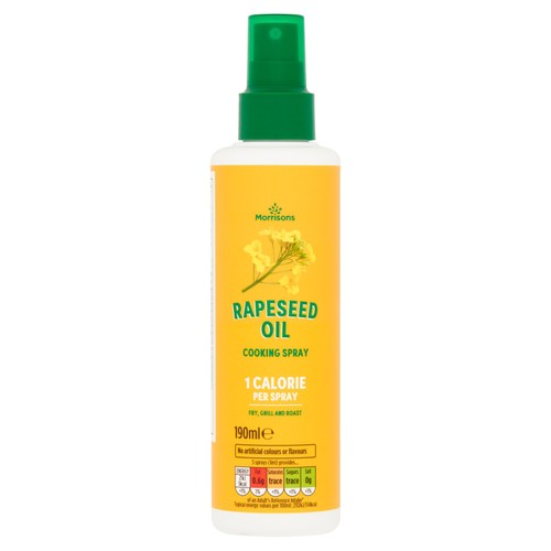 Morrisons Rapeseed Oil 1 Cal Cooking Spray thumbnail 2