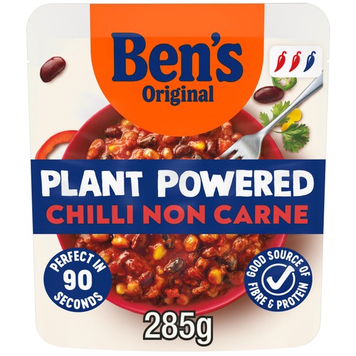 Ben's Plant Powered Chilli Non Carne