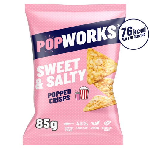 Popworks Sweet & Salty Sharing Popped Crisps thumbnail 2