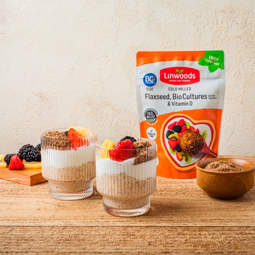 Linwoods Cold Milled Flaxseed, Biocultures & Vitamin D thumbnail 2