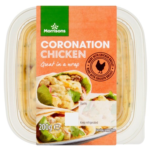 Morrison Coronation Chicken Sandwich Filler 200g