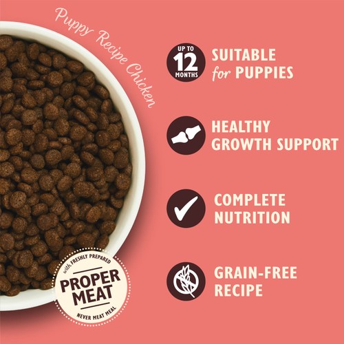 Lily's Kitchen Chicken & Salmon Dry Puppy Food thumbnail 2
