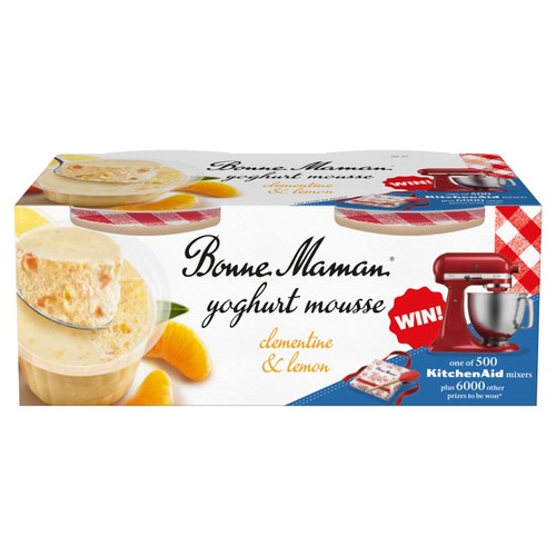 Bonne Maman Clementine & Lemon Mousse Dessert