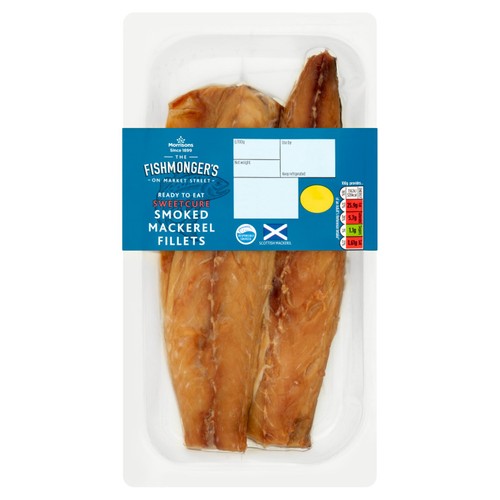 Morrisons Scottish Sweetcure Smoked Mackerel Fillets 191g