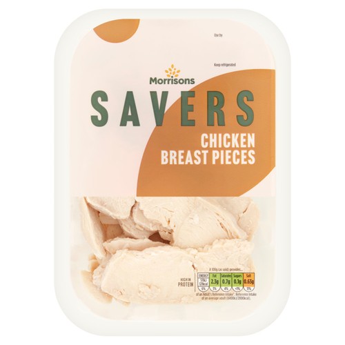 Morrisons Savers Cooked Chicken Pieces  210g