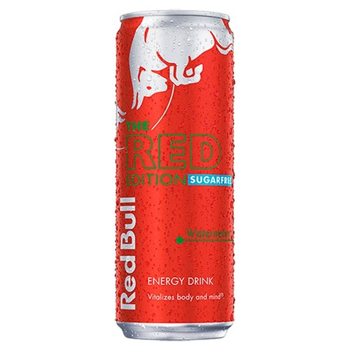 Red Bull Energy Drink Sugar Free Red Edition Watermelon