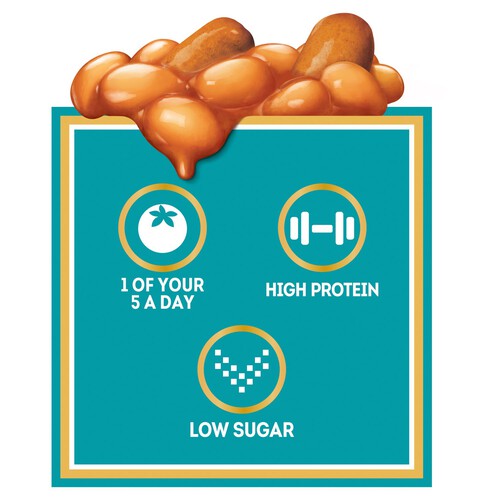 Heinz Baked Beans & Vegan Sausages 415g thumbnail 3