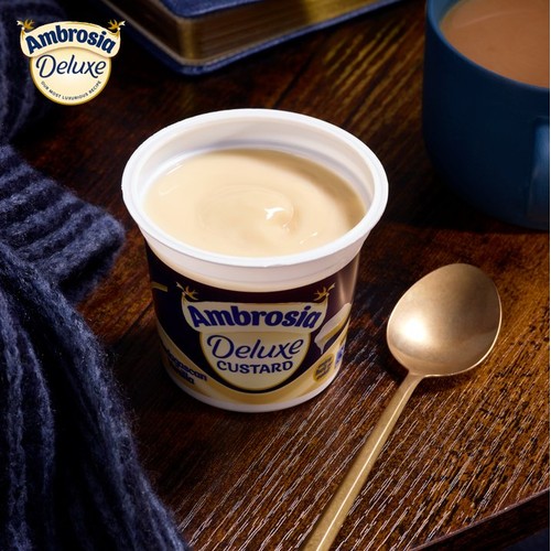 Ambrosia Deluxe Madagascan Vanilla Custard Dessert Snack Pots 2 x 120g thumbnail 6