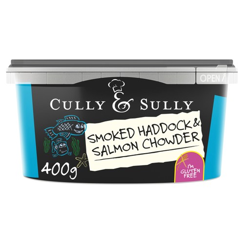 Cully & Sully Smoked Salmon & Haddock Chowder