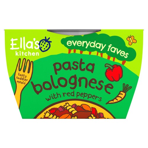 Ellas Kitchen Organic Pasta Bolognese Toddler Tray Meal 12+ Months thumbnail 2