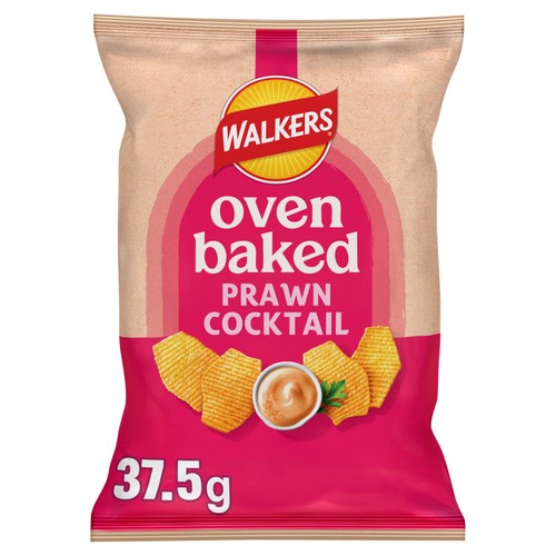 Walkers Baked Prawn Cocktail Snacks Crisps  thumbnail 2