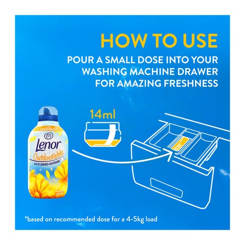 Lenor Outdoorable Summer Breeze Fabric Conditioner 55 Washes thumbnail 2