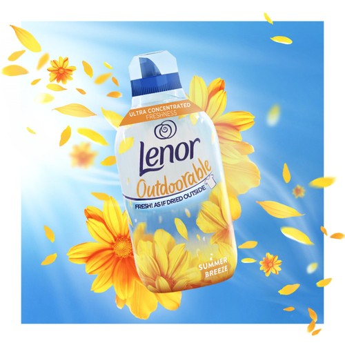 Lenor Outdoorable Summer Breeze Fabric Conditioner 55 Washes thumbnail 5