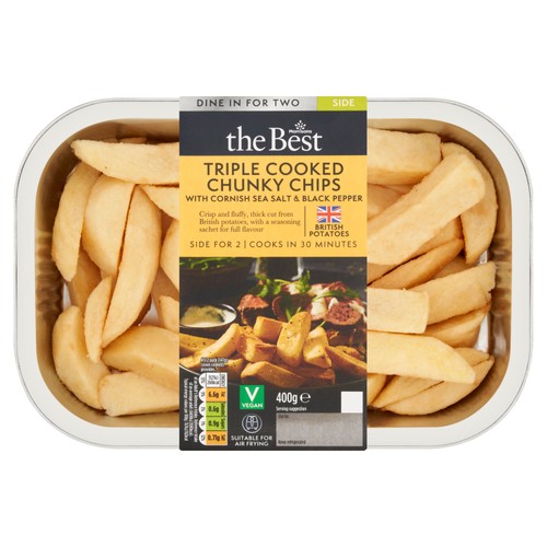 Morrisons The Best Triple Cooked Chunky Chips 400g