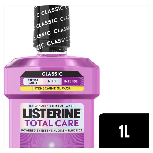 Listerine Total Care 10-in-1 Benefit Clean Mint Mouthwash 1L