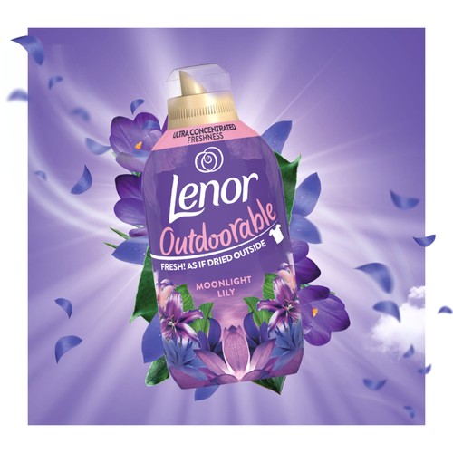 Lenor Outdoorable Moonlight Lily Fabric Conditioner 55 Washes thumbnail 5