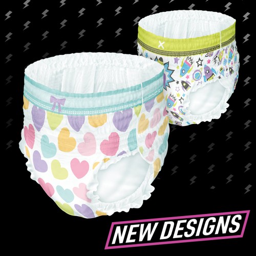 Pampers Ninjamas Pyjama Pants Unisex Hearts 4 - 7 Years thumbnail 4