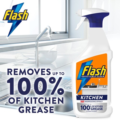 Flash Kitchen Citrus Cleaning Spray thumbnail 2